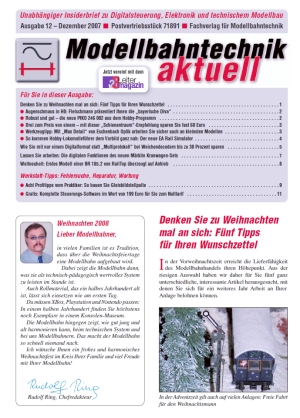 Modellbahntechnik aktuell Ausgabe 20