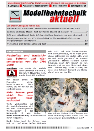 Modellbahntechnik aktuell Ausgabe 33