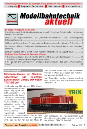 Modellbahntechnik aktuell Ausgabe 23