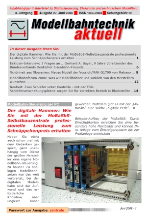 Modellbahntechnik aktuell Ausgabe 27