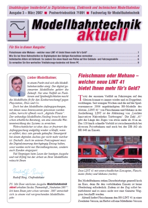 Modellbahntechnik aktuell Ausgabe 8
