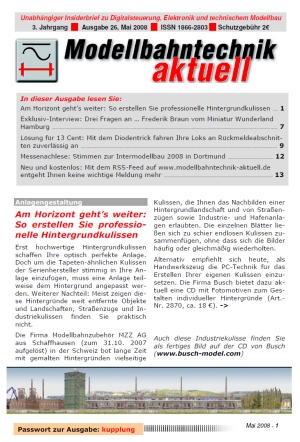 Modellbahntechnik aktuell Ausgabe 26