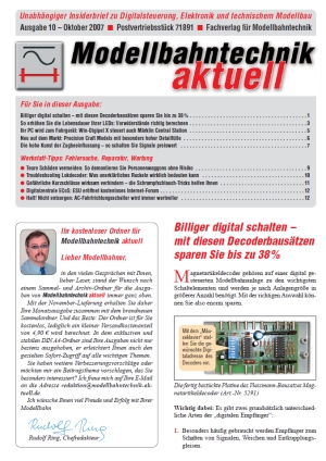 Modellbahntechnik aktuell Ausgabe 17
