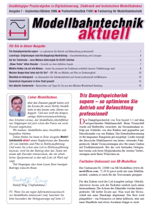 Modellbahntechnik aktuell Ausgabe 3