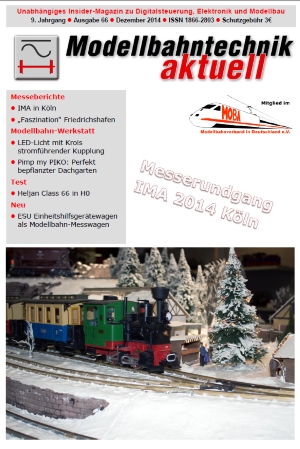 Modellbahntechnik aktuell Ausgabe 66 Dezember 2014