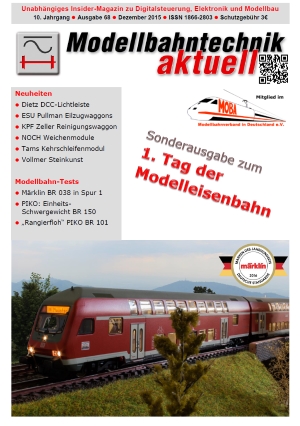Modellbahntechnik aktuell Ausgabe 68 Dezember 2015
