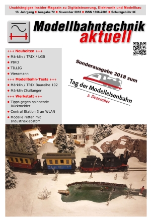 Modellbahntechnik aktuell 72 November 2018