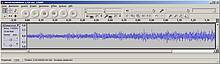 Bearbeitung einer WAV-Datei mit Audacity
