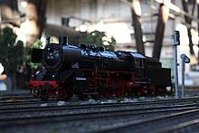 Vom Original fast nicht zu unterscheiden sind die Modelle der "Königsspur" (Aufnahme vom Dampflokfest 2012), © Marcel Clappier