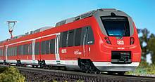 Elektrotriebzug der Baureihe 442 Talent 2 "Hamsterbacke" als H0-Modell im Maßstab 1:87 von PIKO