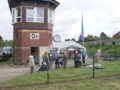 Das ehemalige Stellwerk On ist heute Heimat der Eisenbahnfreunde Oldesloh