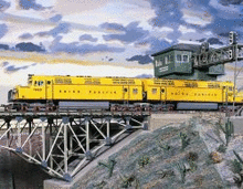 Amerikanischer Traum in 1:64. Doppellok FP 45 der Union Pacific