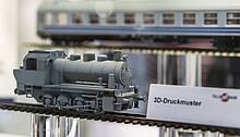 Faszination Modellbahn Mannheim: Diese Messe bietet dem Modellbahner auch ungewöhnliche Einblicke, wie dieses TILLIG 3D-Druckmuster einer D-Kuppler Dampflokomotive 2019 (Bildquelle: Messegesellschaft)