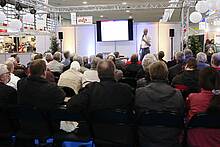 Die Modellbahn-Aktionsarea mit dem Fachforum war durchgehend sehr gut besucht