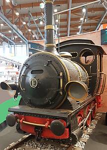 Emma empfing war auf der Spielwarenmesse in Nürnberg 2018 die Besucher der "Modellbahn-Halle" in voller Größe der Filmrequsite (Foto: Rudolf Ring)