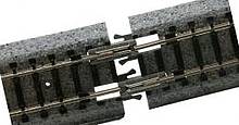 Die Klick-Verbinder des KATO Unitrack-Gleissystems für die Spur N