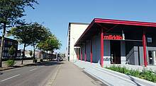 Beeindruckende Außenansicht des neuen Märklineums in Göppingen in der Reuschstraße