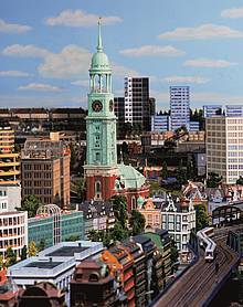 Das Miniatur Wunderland Hamburg ist weiterhin die beliebteste Sehenswürdigkeit Deutschlands: Internationale Deutschlandbesucher haben die größte Modelleisenbahn der Welt zum zweiten Mal hintereinander zur beliebtesten Sehenswürdigkeit des Landes gewählt (Bildquelle: obs/Hamburg Marketing GmbH / Copyright Miniatur Wunderland)