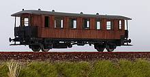 Fc-Personenwagen der Dänischen Staatsbahn in der Nenngröße H0 (Foto: F2010ApS)
