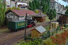 Die imaginäre Silberbergstrecke in H0 der ModelSpoorGroep´s-Hertogenbosch aus Holland stellt eine eingleisige Strecke im Westen von Deutschland dar