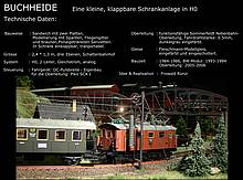 Modellbahn H0-Schrank-Klappanlage "Buchheide", unglaublich viel Funktion auf nur 2,5 x 1,4 Meter (Foto: Messegesellschaft Sinsheim)