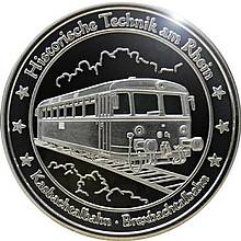 Auf einem Rheintaler verewigt, der VT 798 aus dem Jahre 1956