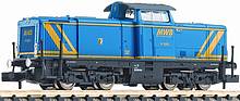 Modellbahn-Neuheit von Fleischmann in der Spur N: Diesellok V12 53 der MWB, Epoche V