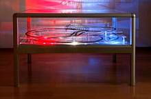 Der Modellbahn-Couchtisch Z-Vision bietet mit LEDs völlig neue Lichtdesigns