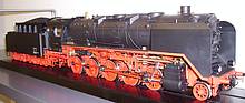 Märklin-Dampflokmodell einer Güterzuglok der Baureihe 44 in der Spur 1 (Maßstab 1:32)