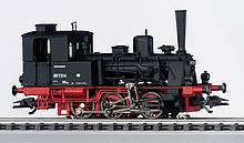 C-Kuppler Modell einer Dampflok der Baureihe 89 der Nenngröße H0 (Foto: Märklin)