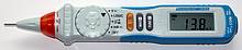 Ein typisches Stiftmultimeter mit einer festen Messspitze