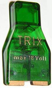Klassischer TRIX-Spannungsprüfer (Art.-Nr. 60628) für das Messen von Gleichspannungen