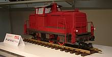 Das Handmuster der BR260 in Spur G präsentiert PIKO auf der Intermodellbau
