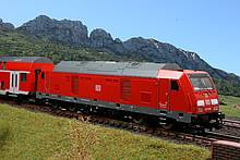 Das neue PIKO-Modell der BR 245 im Test (Foto und digitale Bildbearbeitung: Florian Holtbrügger)