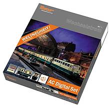 Roco-Digital Startset Spur H0 mit Elektrolokomotive BR 110 und Schnellzug der DB