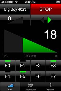 Mit TouchCab steuern Sie die komplette digitale Modellbahn ganz cool per iPhone