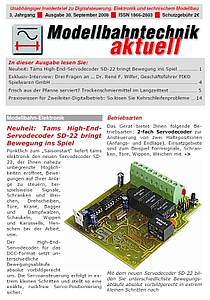 Titelbild der Ausgabe September 2008