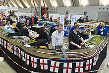 2012: Modelleisenbahn auf der "7. European NScale Convention" in Halle 3. (Foto: Messe Stuttgart)
