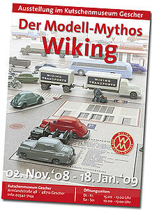 Das Veranstaltungsplakat zur Wiking-Ausstellung in 48712 Gescher