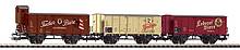 #58355 3-er Set Bierwagen aus Mittelfranken DB III