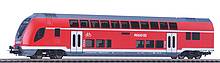 PIKO Doppelstocksteuerwagen 2. Klasse DB Regio VI, ein typischer Steuerwagen für einen Wendezugbetrieb (Foto: PIKO)