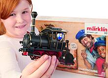 Die Märklin-Startpackung "Jim Knopf und Lukas der Lokomotivführer" enthält eine "digitale Emma" im Maßstab von ca. 1:50 (Foto: Märklin)