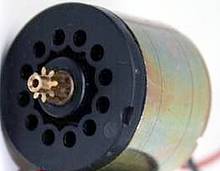 12-Volt-Gleichstrommotor mit einem Motorritzel mit 8 Zähnen