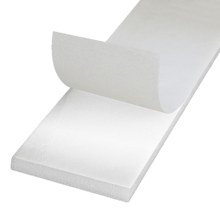 Doppelseitiges Spiegelklebeband (Schaumklebeband) wird auf Rollen mit unterschiedlicher Breite angeboten
